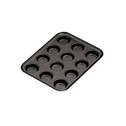 Противень Paderno 47748-35 "ТАРТАЛЕТКА" 35,5х27см H2,5см, 12 ячеек, алюминий с антиприг.покрыт. – купить в Краснодаре с доставкой Купить противень paderno 47748-35 "тарталетка" 35,5х27см h2,5см, 12 ячеек, алюминий с антиприг.покрыт. в Краснодаре – цена завода, доставка до двери | RuOborudovanie.ru
