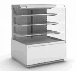 Купить витрина кондитерская es system k carina 05 self открытая 1,4 б/бок,б/фронт.панели,внут. ral9003 – цена от завода, доставка до двери | RuOborudovanie.ru