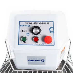 Тестомес спиральный FoodAtlas HS-60 Eco 220В – купить в Краснодаре по цене завода