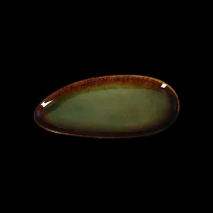 Блюдо овальное Corone Verde 255х115 мм синий+зеленый – купить в Краснодаре по цене завода