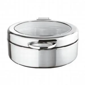 Чафинг-диш Paderno 58176-36 с крышкой круглый 5 л D 36 см H 15см – купить в Краснодаре по цене завода