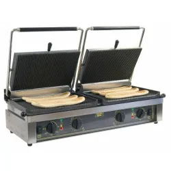 Гриль контактный Roller Grill Double Panini Ft – купить в RuOborudovanie.ru с доставкой до двери Купить гриль контактный roller grill double panini ft – цена от завода, доставка до двери | RuOborudovanie.ru