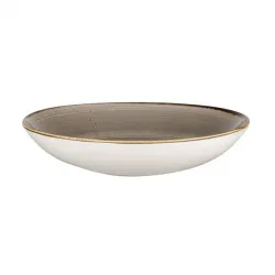Купить тарелка глубокая 31см 2,4л, без борта, stonecast, цвет peppercorn grey spgsplc21 – цена от завода, доставка до двери | RuOborudovanie.ru