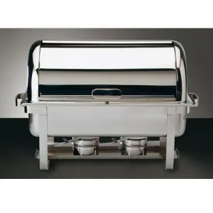 Мармит-чафиндиш Aps 12300Aps 9л S/S Maestro настольный с крышкой Rolltop,67х35х45см – купить в Краснодаре по цене завода