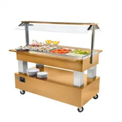 Салат-бар тепловой Roller Grill SB 40 C светлый дуб – купить в Краснодаре с доставкой Купить салат-бар тепловой roller grill sb 40 c светлый дуб в Краснодаре – цена завода, доставка до двери | RuOborudovanie.ru