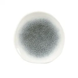 Купить тарелка мелкая "волна" 18,6см, без борта, цвет raku topaz blue, studio prints rktbog71 – цена от завода, доставка до двери | RuOborudovanie.ru