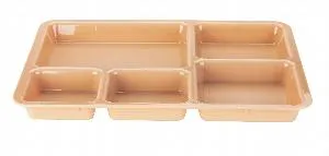 Поднос пластик с 5 отделениями Cambro 26,8X36,5X3,3См 1411Cp161 – купить в Краснодаре по цене завода