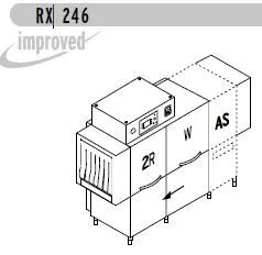 Купить машина посудомоечная dihr rx 246 as dx+dde+dr64+hr10 в Краснодаре – цена завода, доставка до двери | RuOborudovanie.ru