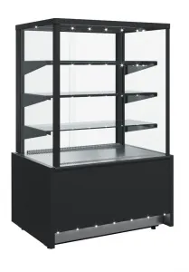 Витрина кондитерская Полюс KC70 SH 0,9-1 9006-9005 (стекло) арт.П0000007573 тепловая – купить по цене завода