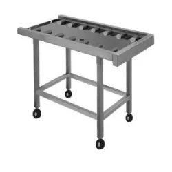 Купить стол на колесах apach chef line l717070 угловой 1645мм для транспортировки посуды к посудомойке в Краснодаре – цена завода, доставка до двери | RuOborudovanie.ru