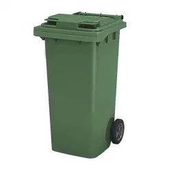 Бак для мусора 120Л, с крышкой, на колесах, п/э, цвет зеленый 23.C29 Green – купить в Краснодаре с доставкой Купить бак для мусора 120л, с крышкой, на колесах, п/э, цвет зеленый 23.c29 green в Краснодаре – цена завода, доставка до двери | RuOborudovanie.ru