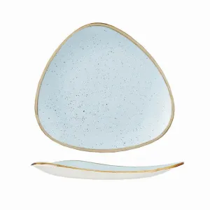 Тарелка мелкая треугольная 19,2СМ, без борта, Stonecast, цвет Duck Egg Blue Sdestr71 – купить по цене завода