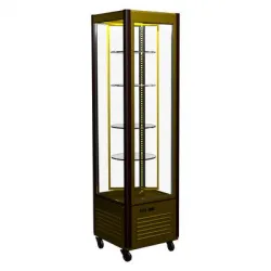 Купить шкаф холодильный полюс d4 vm 400-1 (r400c сarboma люкс) (0109-0102 (коричнево-золотой)) – цена от завода, доставка до двери | RuOborudovanie.ru