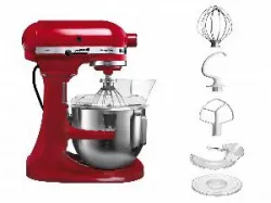 Купить миксер планетарный kitchenaid 5kpm5eer red в Краснодаре – цена завода, доставка до двери | RuOborudovanie.ru