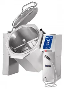 Котел пищеварочный Abat КПЭМ-160-ОМ2 арт.11000019176 с миксером и сливным краном – купить в Краснодаре по цене завода