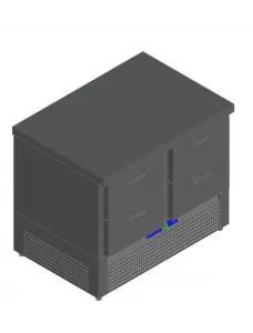 Стол с морозильный шкафом Hicold Gne22/Bt O – купить по цене завода