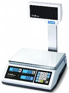 Весы торговые Cas ER-JR-06CBU (6кг,2г) электронные – купить в Краснодаре по цене завода