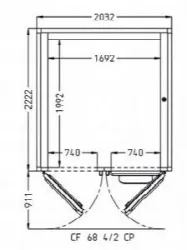 Купить камера расстоечная pavailler cf 68 4/2 cp 60x80 2двери/4тележки в Краснодаре – цена завода, доставка до двери | RuOborudovanie.ru