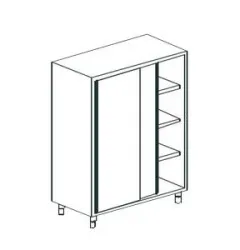 Шкаф закрытый Apach Chef Line Lhc18-157Sd – купить в Краснодаре с доставкой Купить шкаф закрытый apach chef line lhc18-157sd в Краснодаре – цена завода, доставка до двери | RuOborudovanie.ru