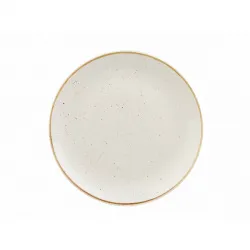 Купить тарелка мелкая 16,5см, без борта, stonecast, цвет barley white swhsevp61 – цена от завода, доставка до двери | RuOborudovanie.ru