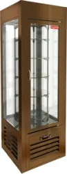 Купить витрина кондитерская вертикальная hicold vrc 350 r sh bronze в Краснодаре – цена завода, доставка до двери | RuOborudovanie.ru