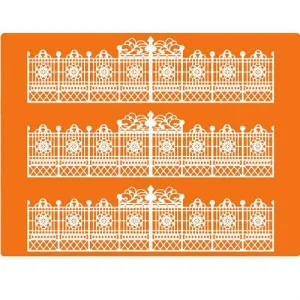 Коврик силиконовый для пасты "Sugar Dress" 30х40см 40-WD007 – купить в Краснодаре по цене завода