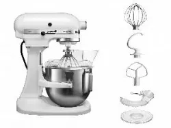 Купить миксер планетарный kitchenaid 5kpm5ewh white в Краснодаре – цена завода, доставка до двери | RuOborudovanie.ru