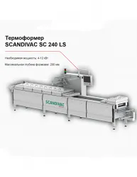 Купить термоформер scandivac sc 240 ls в Краснодаре – цена завода, доставка до двери | RuOborudovanie.ru