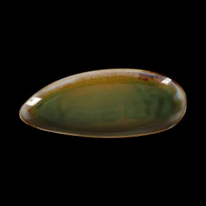 Блюдо овальное Corone Verde 305х135 мм синий+зеленый – купить в Краснодаре по цене завода
