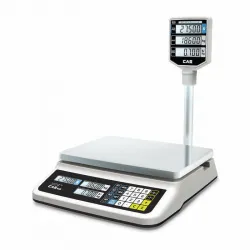 Купить весы торговые cas pr-15p (lcd, ii) (15кг, 2/5г) электронные в Краснодаре – цена завода, доставка до двери | RuOborudovanie.ru
