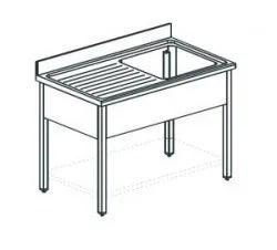 Купить ванна моечная apach chef line ls146-54lwsh – цена от завода, доставка до двери | RuOborudovanie.ru
