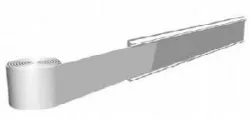 Лента Shelving красная