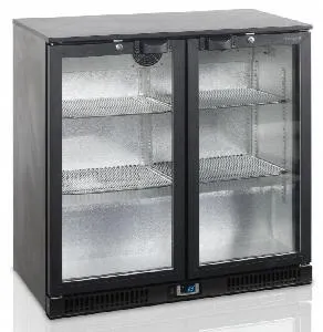 Шкаф холодильный со стеклом Tefcold Ba20H барный черный – купить в Краснодаре по цене завода