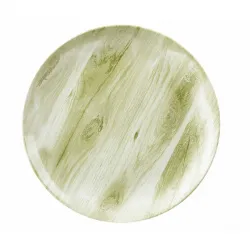 Купить тарелка мелкая 26см, без борта, textured prints, цвет green wood wgrev101 в Краснодаре – цена завода, доставка до двери | RuOborudovanie.ru
