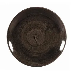 Купить тарелка мелкая 26см, без борта, stonecast patina, цвет iron black paibev101 – цена от завода, доставка до двери | RuOborudovanie.ru