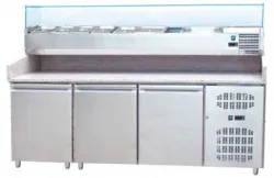Купить стол для пиццы koreco spz3600tn (+5/+10) гранит.столеш., 3дв. – цена от завода, доставка до двери | RuOborudovanie.ru