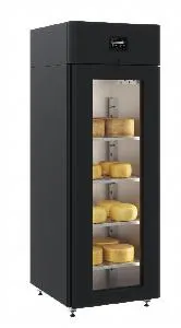 Шкаф для созревания сыра Polair Cs107 Cheese Black со стеклом – купить в Краснодаре по цене завода