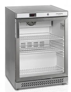 Шкаф морозильный Tefcold Uf200Vsg на 200л нерж. со стеклом – купить в Краснодаре по цене завода