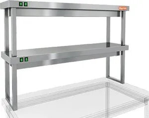 Полка тепловая Hicold TP2-10/3 двухъярусная настольная (1000х300х800h) – купить в Краснодаре по цене завода