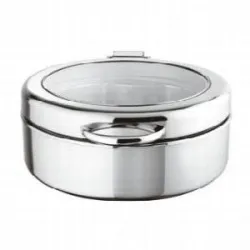 Купить чафинг-диш paderno 58176-36 с крышкой круглый 5 л d 36 см h 15см в Краснодаре – цена завода, доставка до двери | RuOborudovanie.ru