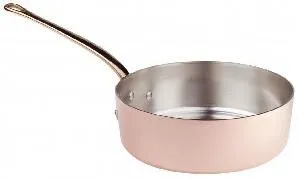 Сотейник низкий медь без крышки 20Х5СМ 1,6Л. Pentole Agnelli 109Cit 20 – купить в Краснодаре по цене завода
