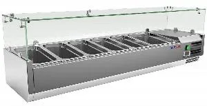 Витрина холодильная настольная Cooleq Vrx 1500/380 – купить в Краснодаре по цене завода