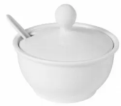 Купить соусник cameo imperial white с крышкой с ложкой h9cm d7,7см 120мл 210-35 в Краснодаре – цена завода, доставка до двери | RuOborudovanie.ru