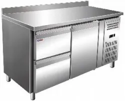 Купить стол морозильный cooleq gn2220bt бортик 2 ящика+1 дверь – цена от завода, доставка до двери | RuOborudovanie.ru