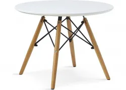 Купить стол обеденный eames d-600 мм бэмби нераздвижной в Краснодаре – цена завода, доставка до двери | RuOborudovanie.ru