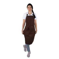 Купить фартук гриль коричневый хлопок [00301] в Краснодаре – цена завода, доставка до двери | RuOborudovanie.ru