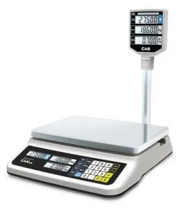 Весы торговые Cas PR-30P (LCD, II) (30кг, 5/10г) электронные – купить по цене завода