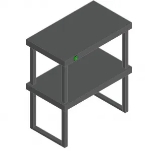 Полка тепловая Hicold TP2K-7/4 двухъярусная комбинированная – купить в Краснодаре по цене завода