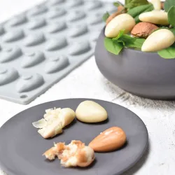 Купить форма силиконовая "gourmand орех миндаль" 34х21мм h11мм, 4мл, 30 ячеек gg013s в Краснодаре – цена завода, доставка до двери | RuOborudovanie.ru