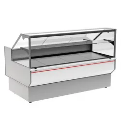 Купить витрина холодильная полюс gc95 sm 1,8-1 (вхс-1,8 carboma gc95) (0011-9003 боковины серые, декор белы в Краснодаре – цена завода, доставка до двери | RuOborudovanie.ru